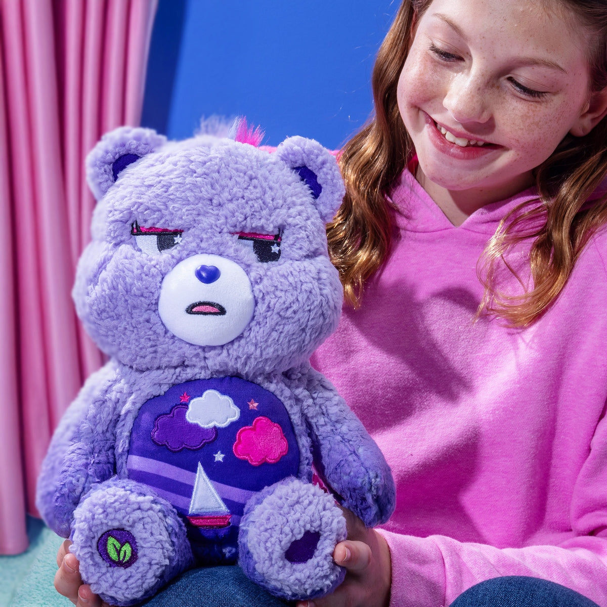 Peluche Grande 35 Cms Eco Friendly Cariñositos - Stormy Heart Bear