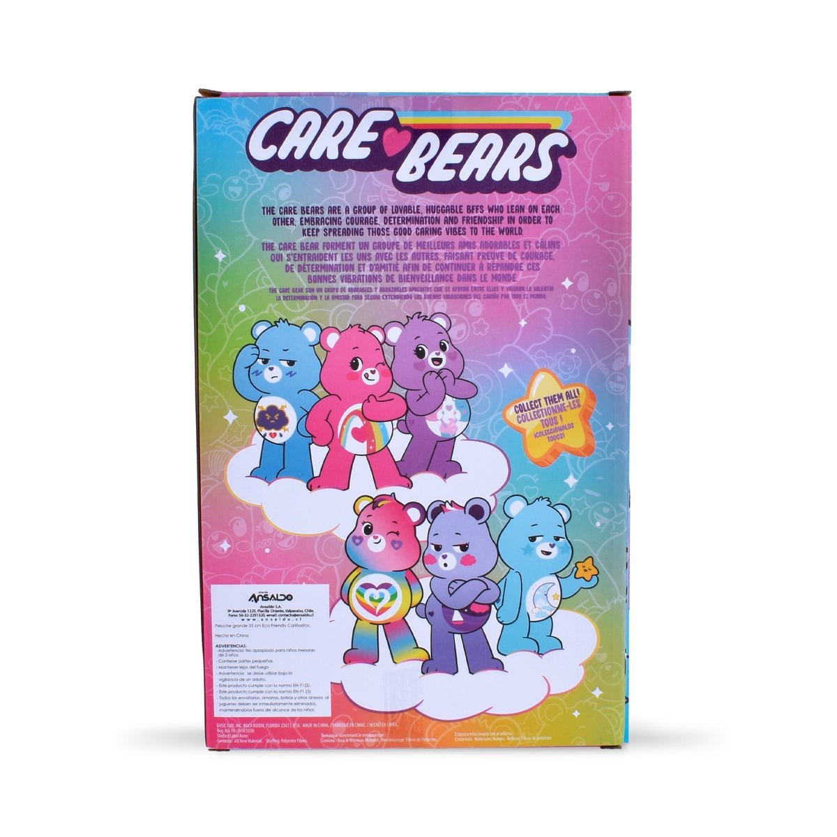 Peluche Grande 35 Cms Eco Friendly Cariñositos - Bedtime Bear