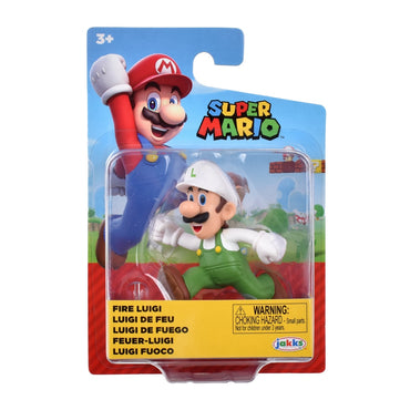 Figuras 6 cm Super Mario de Nintendo Wave 53 - Luigi de Fuego