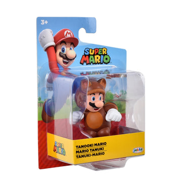 Figuras 6 Cm Super Mario De Nintendo Wave 54 - Mario Tanuki