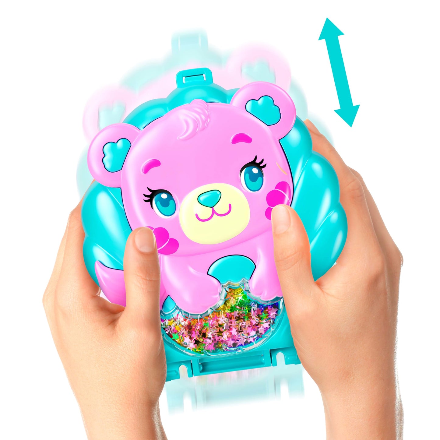 Polly Pocket Set De Juego Mundo De Compactos De Polly - Compacto Isla De Glitter
