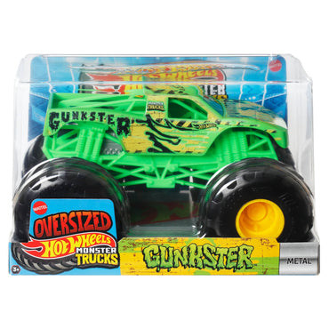 Hot Wheels Monster Trucks Escala 1:24 Todoterreno- Gunkster
