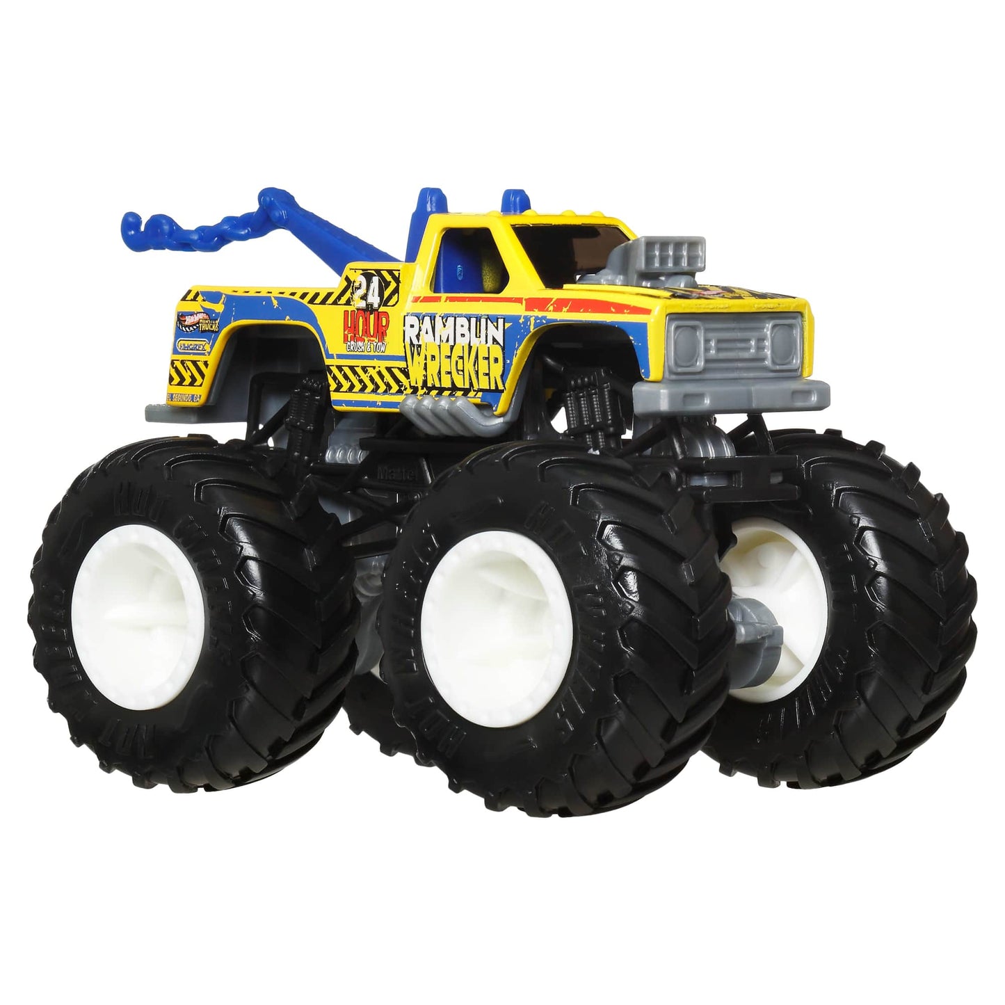 Hot Wheels Monster Trucks Escala 1:64 - Ramblin Wrecker Vs Totaled