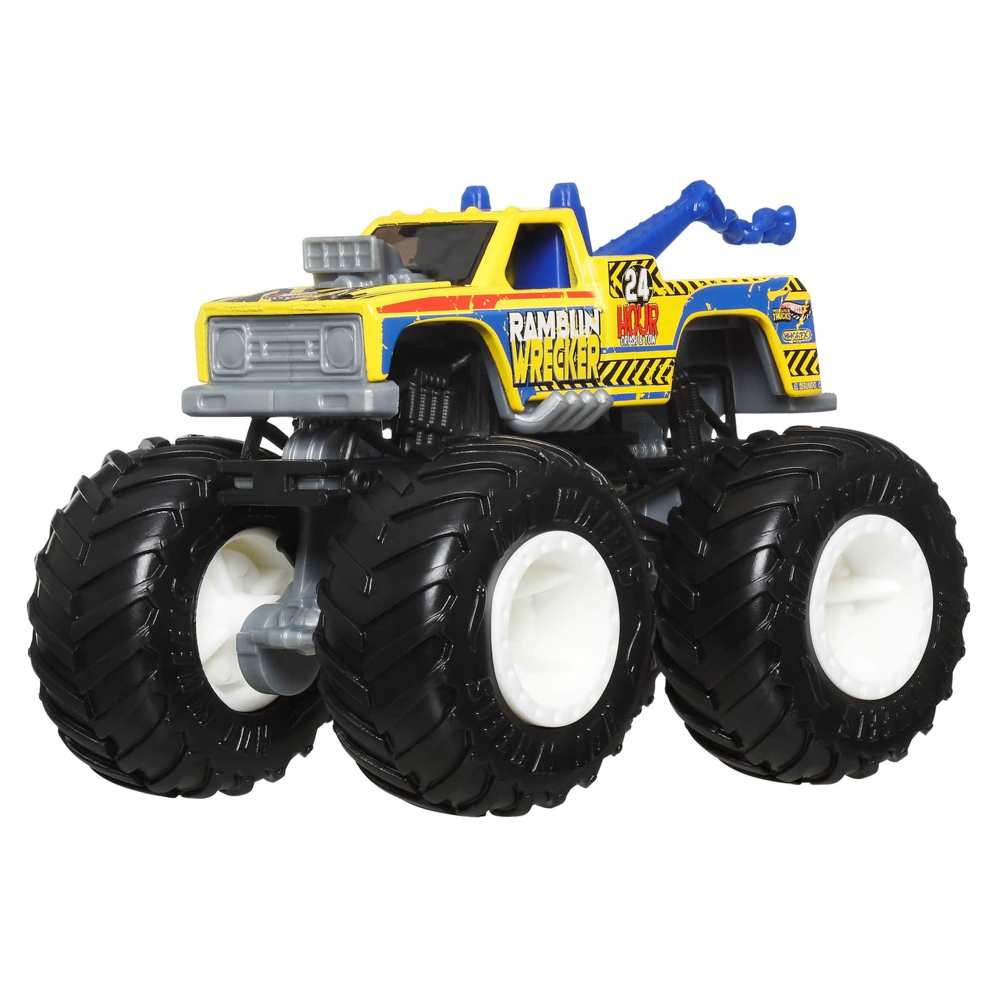 Hot Wheels Monster Trucks Escala 1:64 - Ramblin Wrecker Vs Totaled