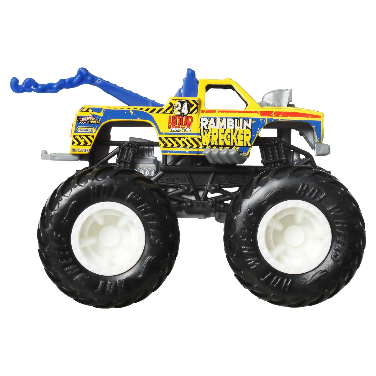 Hot Wheels Monster Trucks Escala 1:64 - Ramblin Wrecker Vs Totaled