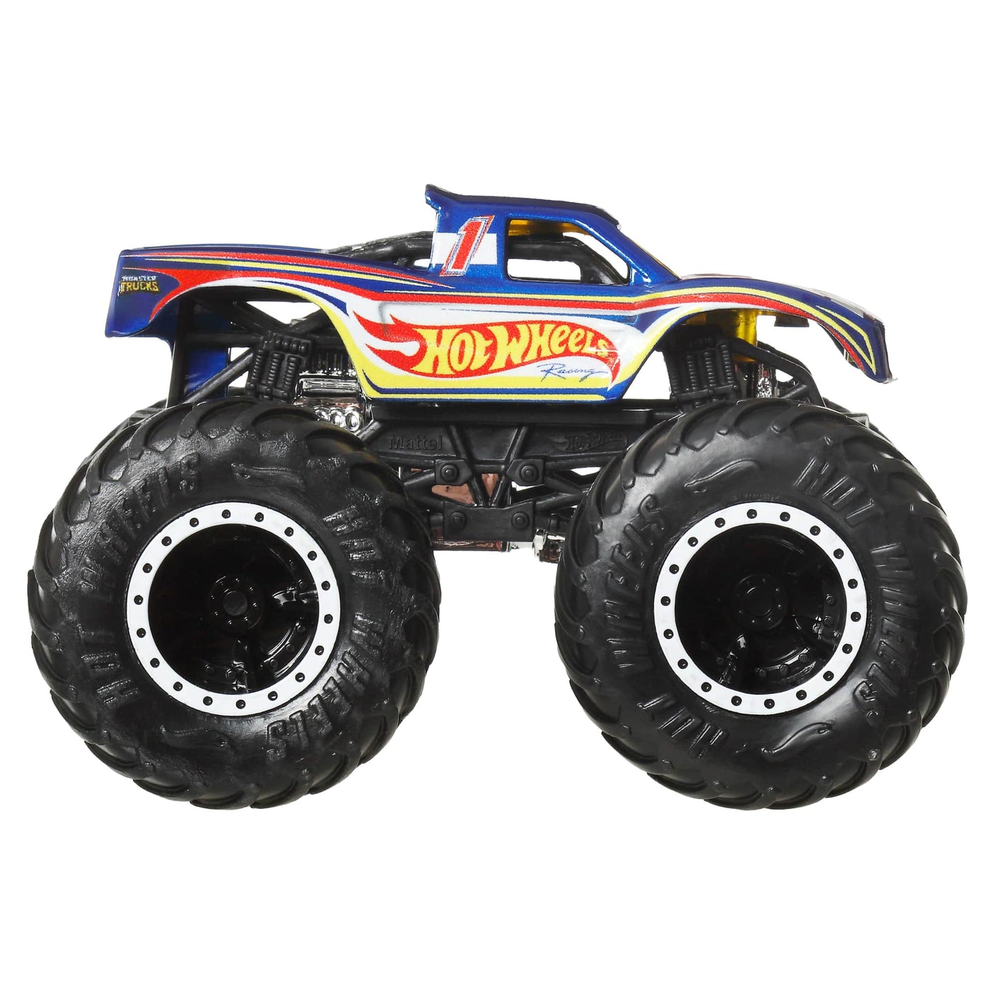 Hot Wheels Monster Trucks Escala 1:64 - Hot Wheels Racing #1 Vs Hot Wheels Racing #4