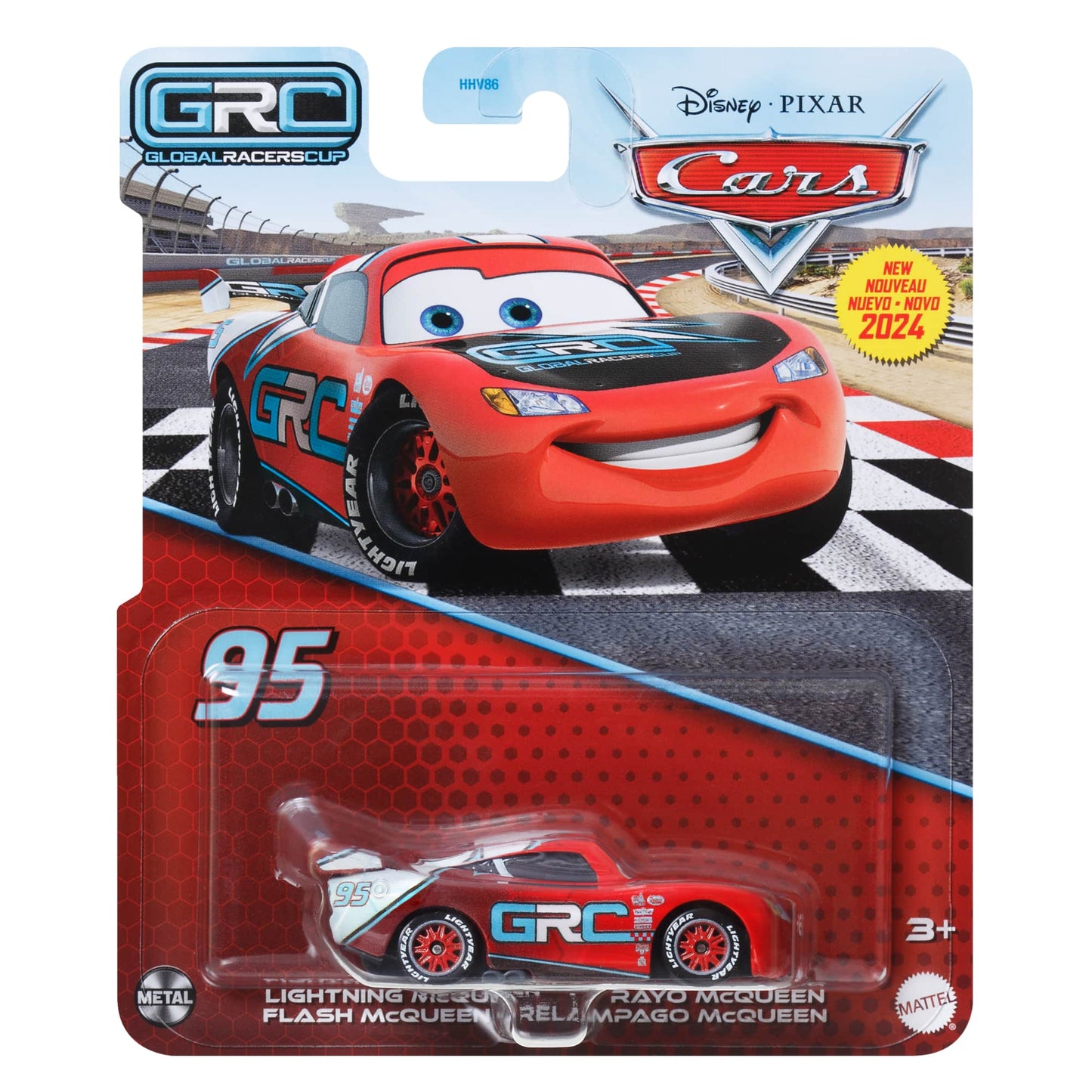 Disney Pixar Cars De Autos Básicos 1:55 - Rayo McQueen