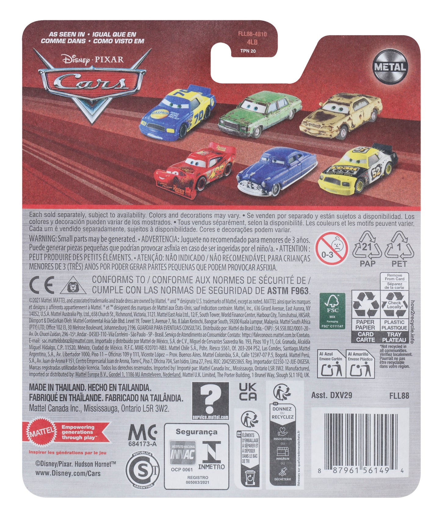 Disney Pixar Cars De Autos Básicos 1:55 - Masha Ellswrench