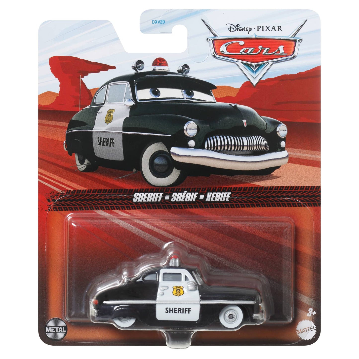 Disney Pixar Cars De Autos Básicos 1:55 - Sheriff