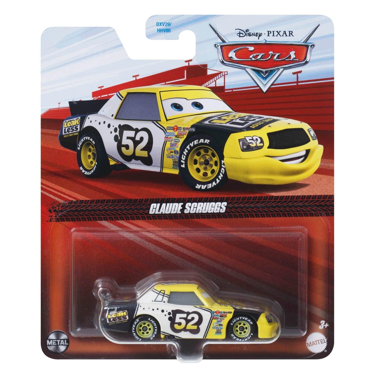 Disney Pixar Cars De Autos Básicos 1:55 - Claude Scruggs