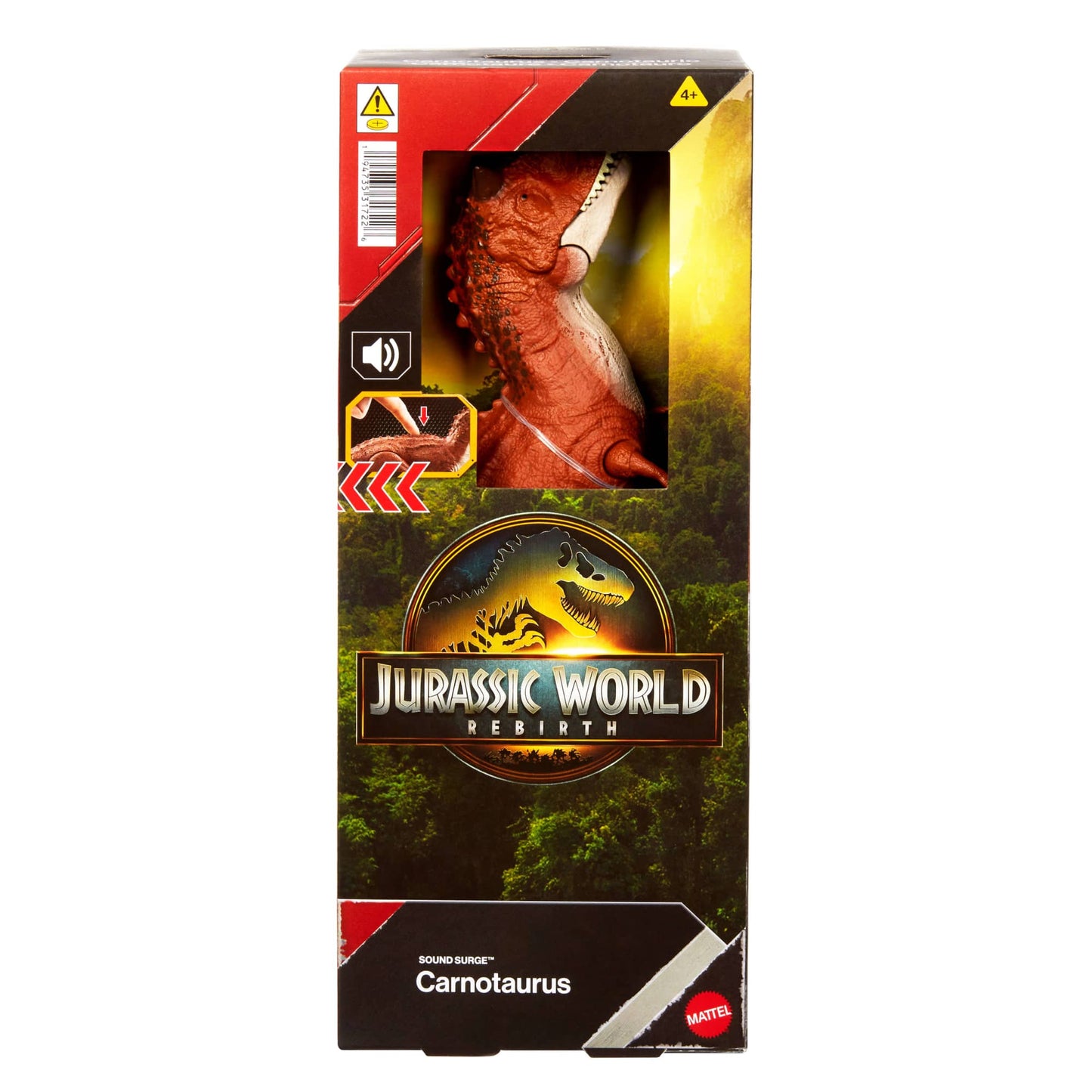 Jurassic World Dinosaurio Rebirth Con Sonidos - Carnotaurus