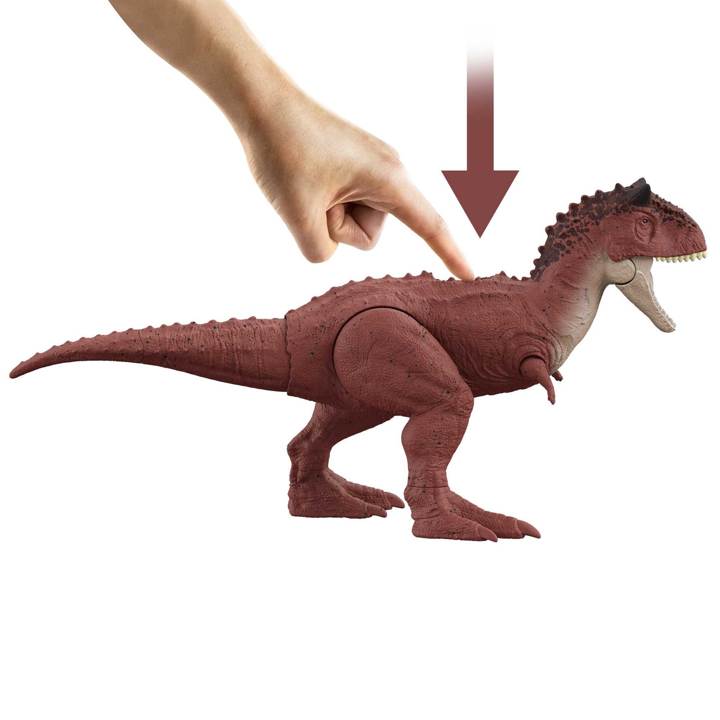 Jurassic World Dinosaurio Rebirth Con Sonidos - Carnotaurus