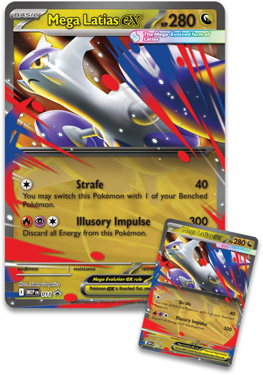 Pokémon TCG Mega Evolution Latias Ex Box Inglés