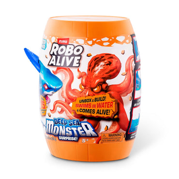 Mounstruos Sorpresa Profundidades Marinas Robo Alive De Zuru - Tiburon