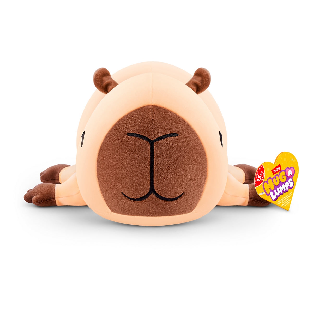Peluche Blandito Mediano Hug-A-Lumps De Zuru - Connie Capibara