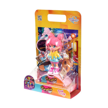 Muñeca 11 Cm Foddie Girls Pinypon Top - Sushi