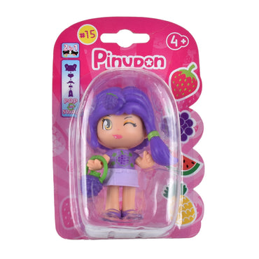 Muñeca Pinypon Con Accesorio - Morado