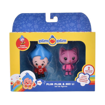 Set 2 Figuras Plim Plim - Plim Plim Y Mei Li