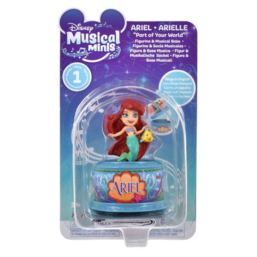 Mini Figura Musical De Disney - Ariel