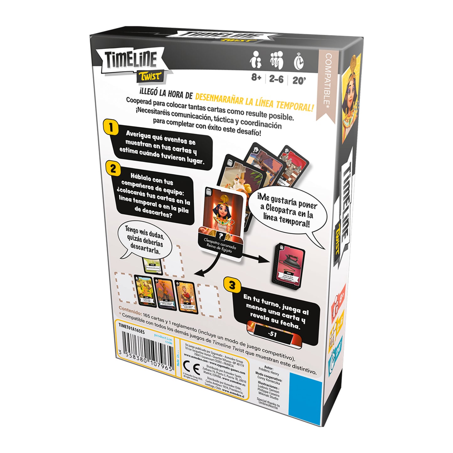 Juego De Mesa Timeline Twist
