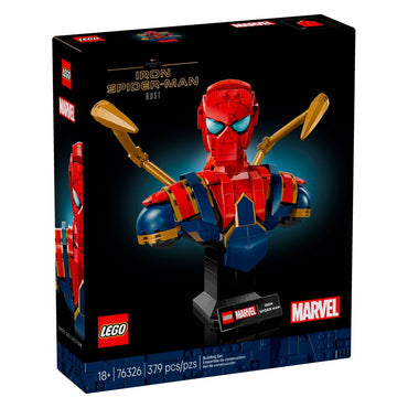 Busto De Iron Spider-man Lego Super Héroes