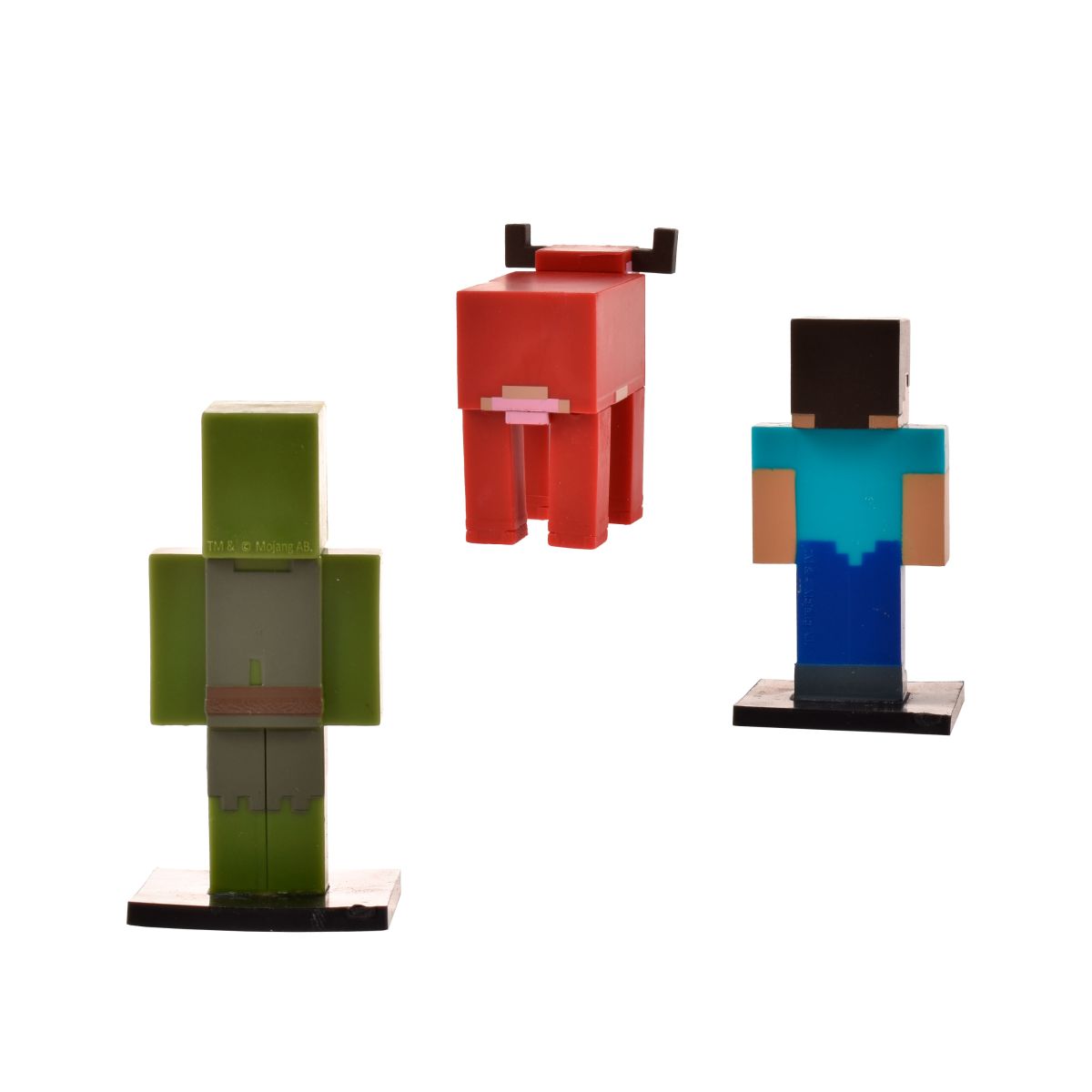 Set 3 Figuras 6 Cms Toppeez Minecraft - Steve