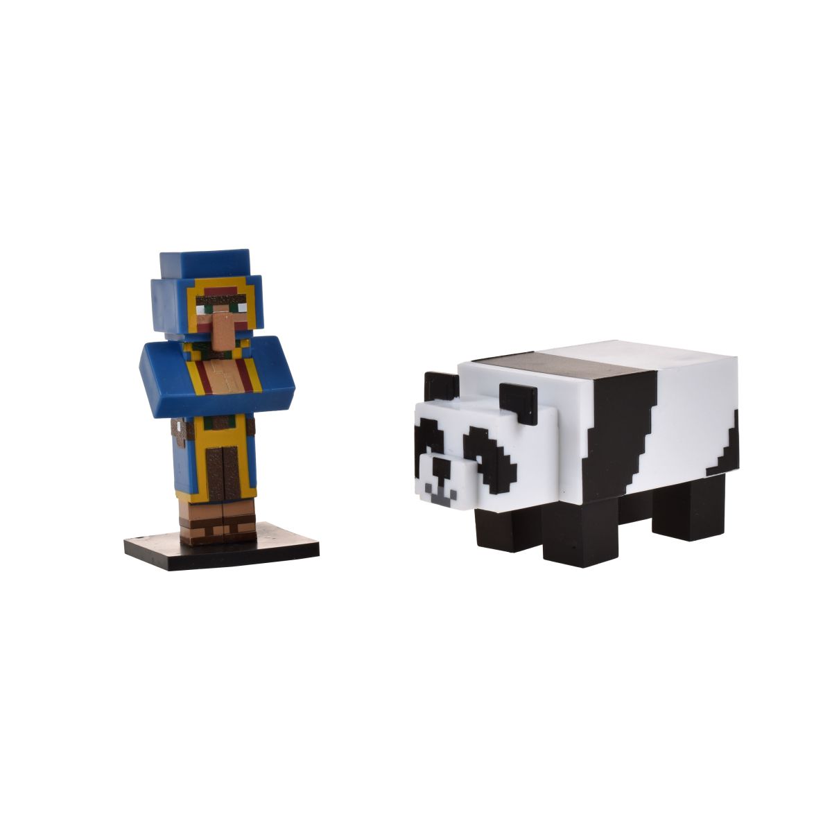 Set 2 Figuras 6 Cms Toppeez Minecraft - Comerciante