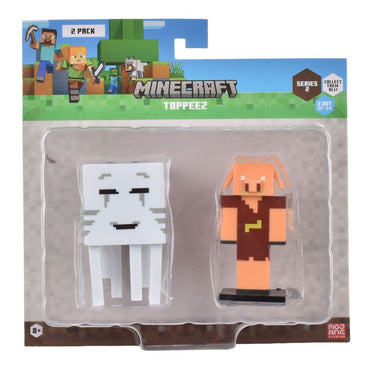 Set 2 Figuras 6 Cms Toppeez Minecraft - Ghast