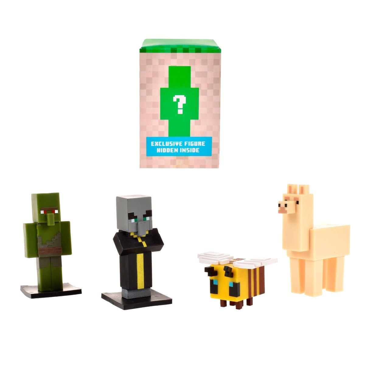 Set 5 Figuras 6 Cms Toppeez Minecraft - Evocador