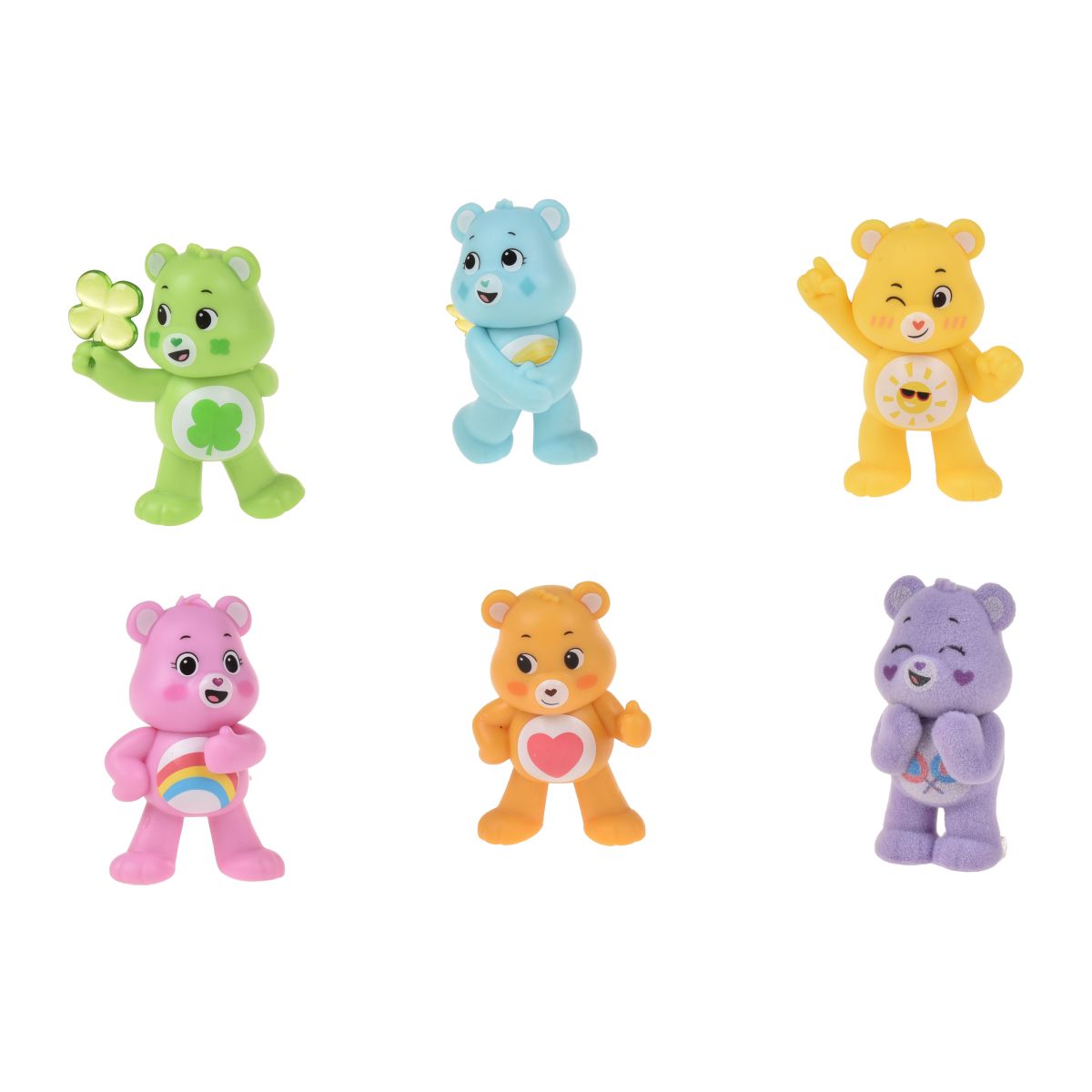 Set 8 Figuras Coleccionables De Lujo 5 Cm Cariñositos - Good Luck Bear