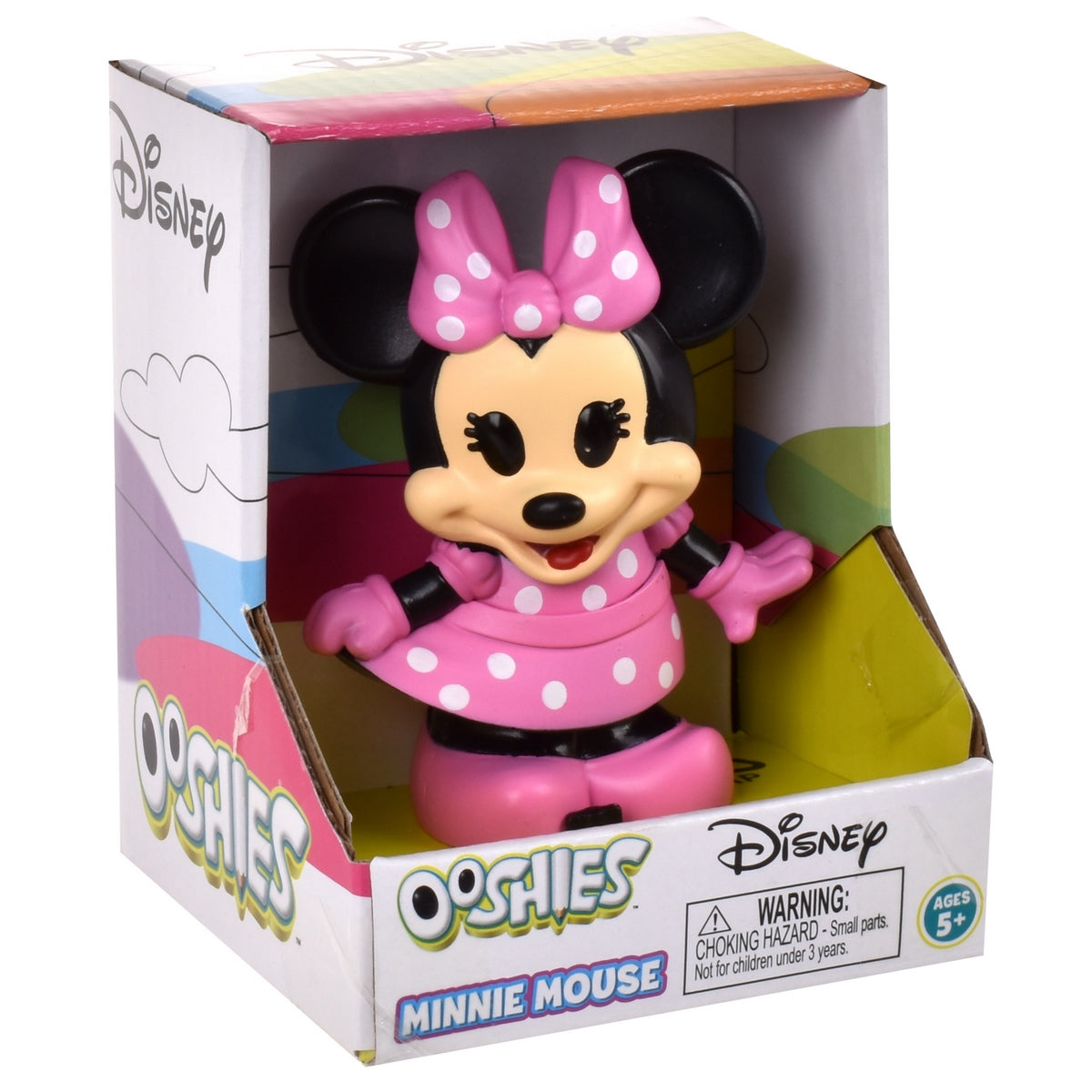 Figura Ooshies 10 Cm - Disney Clásicos - Minnie Mouse