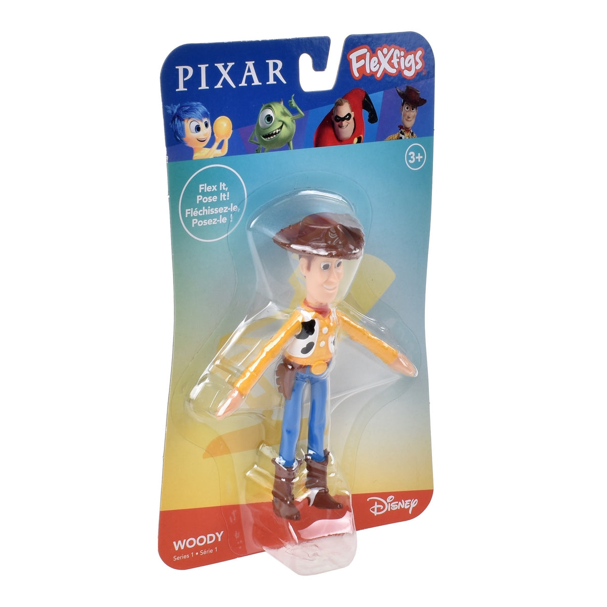 Figura 10 Cms De Goma Flexible - Disney Pixar - Woody
