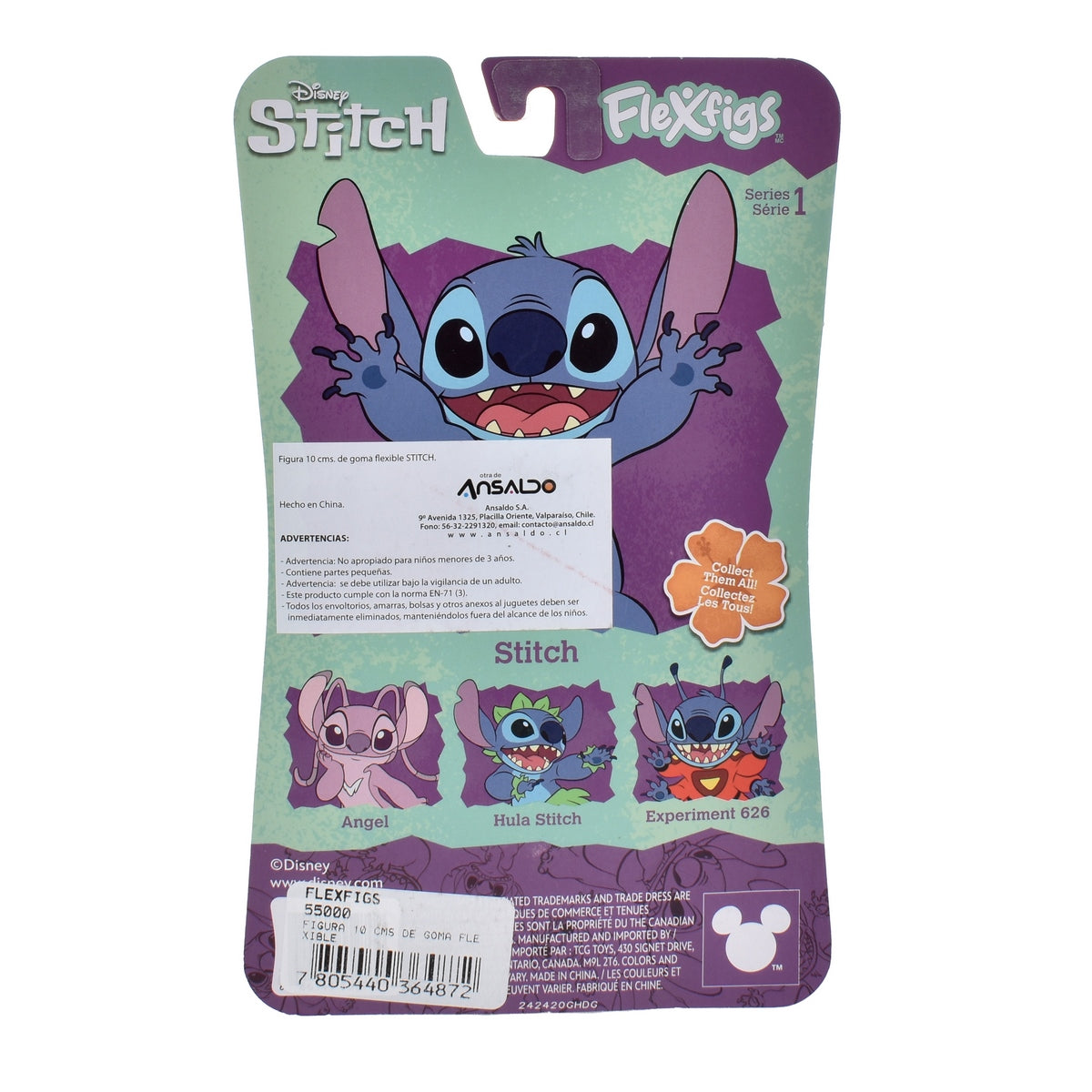 Figura 10 Cms De Goma Flexible - Stitch - Stitch
