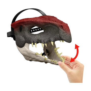 Jurassic World Mascara Dinosaurio Muta Mandibula Correa