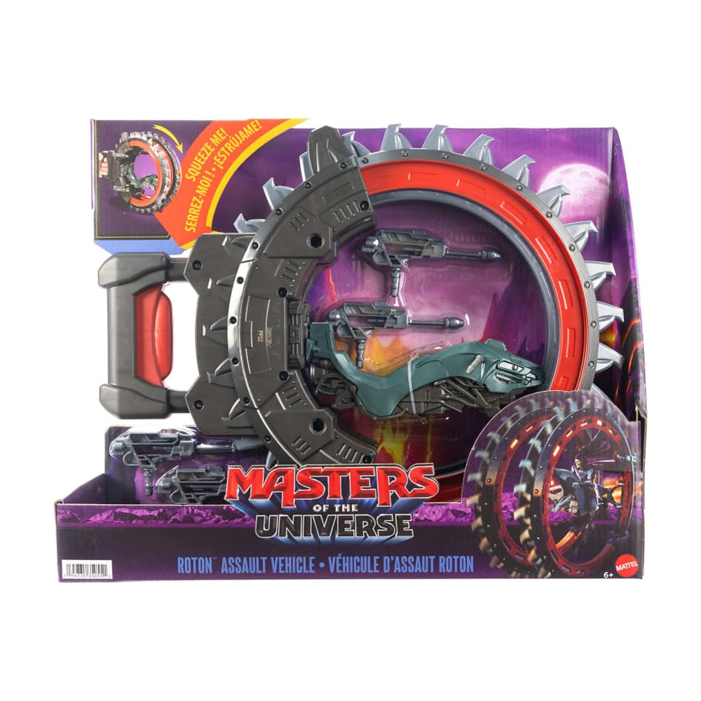 Motu He-man Vehiculo Roton Combate Skeletor Cuchillas Giratorias