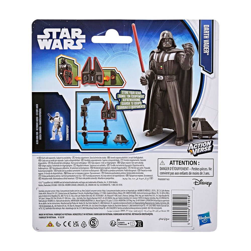 Figura Star Wars Con Accesorio Saga 11 cm - Darth Vader