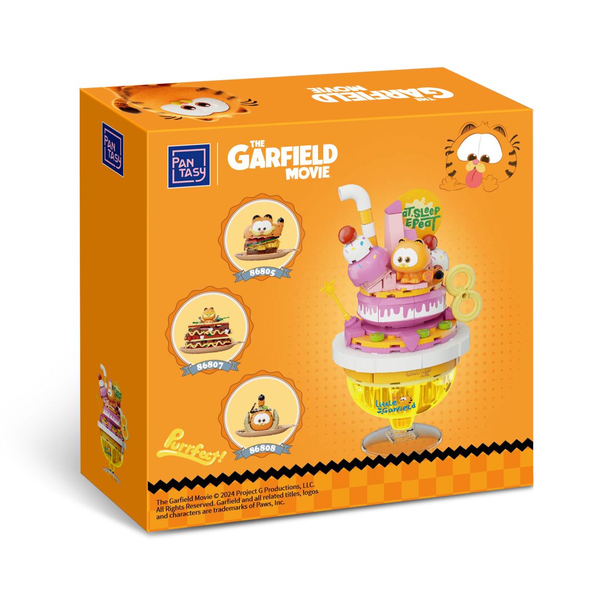 Set De Bloques Bebida Especial Garfield