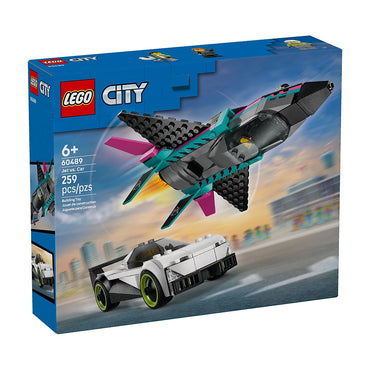 Avion Jet Vs Auto Lego City