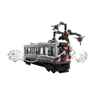 Spider-man Vs Doc Ock Escena Del Tren Subterraneo Lego Super Heroes Marvel