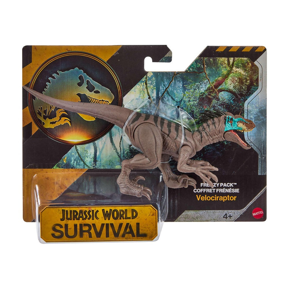 Jurassic World Dinosaurio Juguete Rebirth Manada Peligrosa - Velociraptor