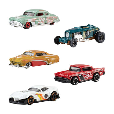 Pack 5 Autos Basicos Hotwheels - Hw Hot Rods