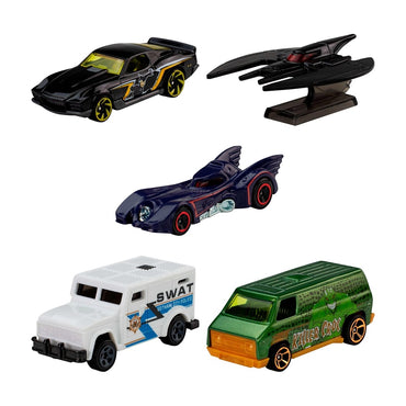 Pack 5 Autos Basicos Hotwheels - Batman