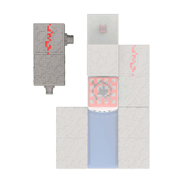 Minecraft Core Figura De 8cm Con Crafting - Esqueleto