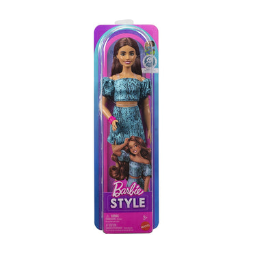 Barbie Fashionistas - Barbie N°250 Vestido Turquesa