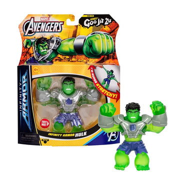 Goo Jit Zu Marvel Armadura Infinity - Hulk