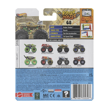 Hot Wheels Monster Truck Escala 1:64 - Rodger Dodger