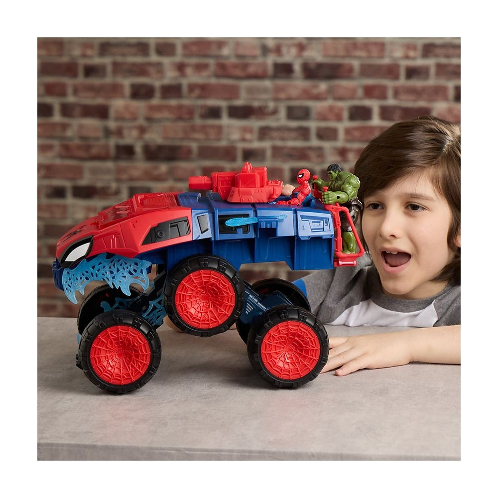 Spiderman Movie Supertanque Mordedor 2 En 1 Vehiculo