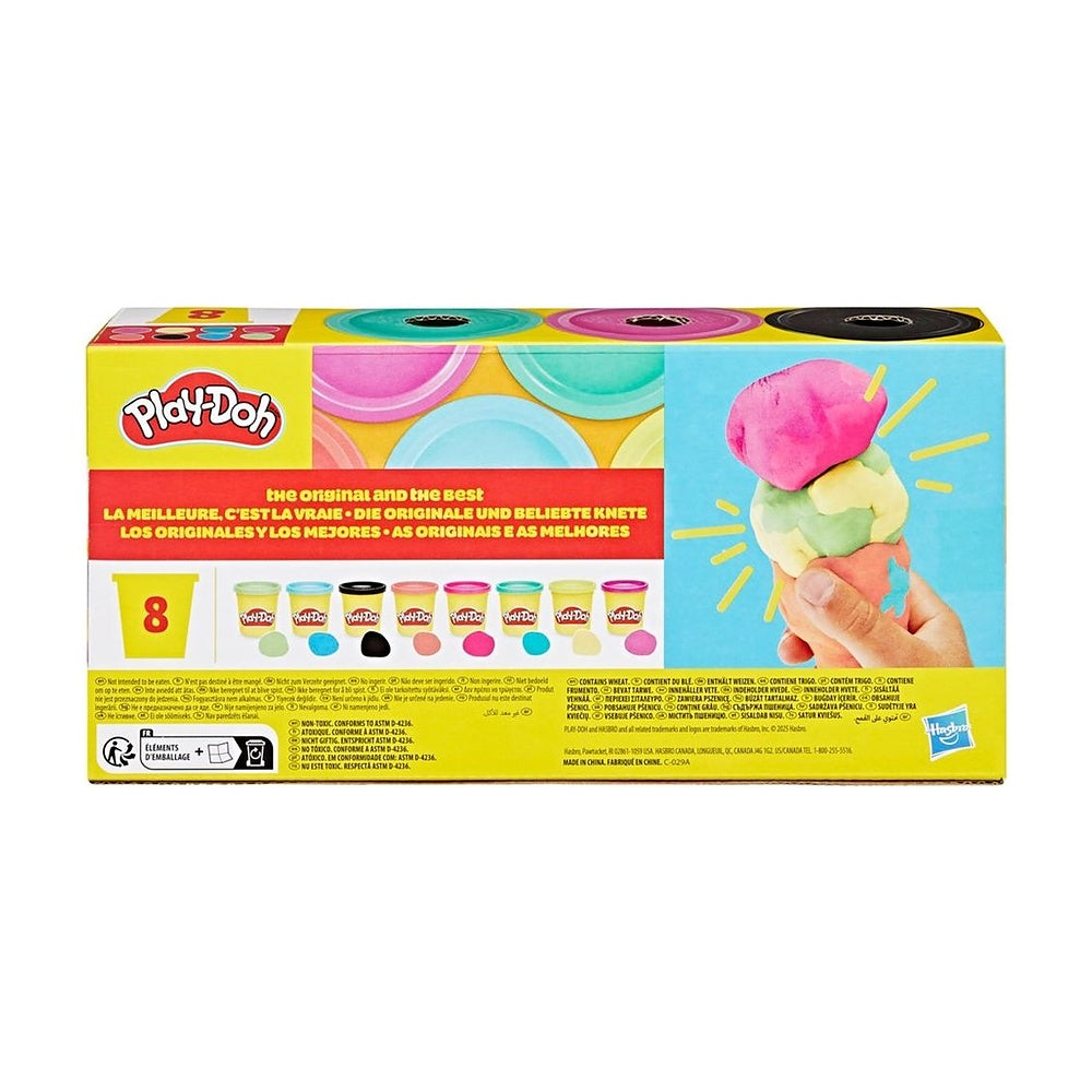 Play Doh Pack De 8 - Vibrant