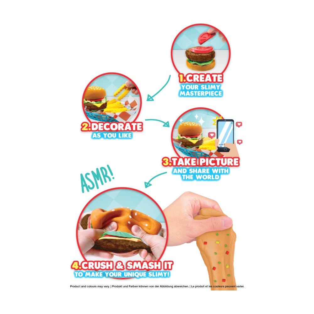 Joker Slimy Diy Street Food Crush Mini - Burger - foto 4