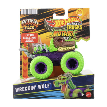 Hot Wheels Vehiculo De Juguete Attack Pack - Wreckin Wolf